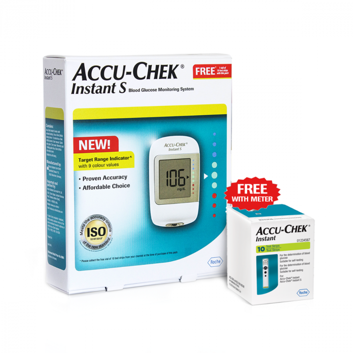 AccuCheck Digital Body Fat Caliper - Hand-Held Battery-Powered