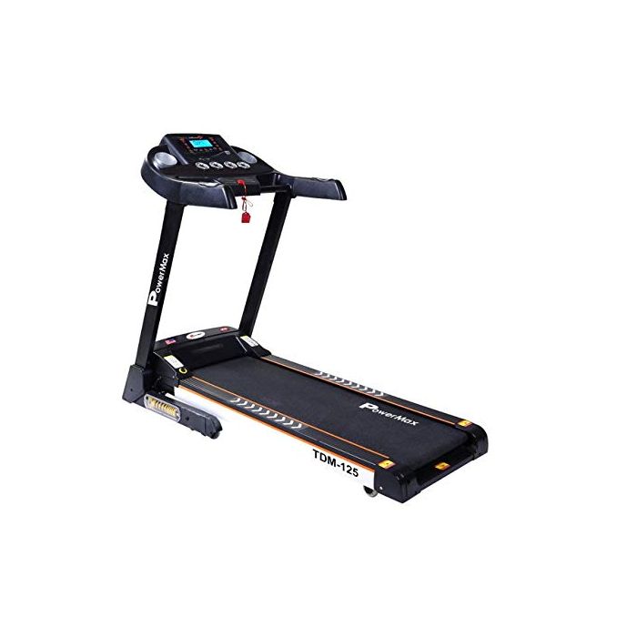 Powermax TDM-125 Semi-Auto Lubricating Treadmill with Android & iOS App