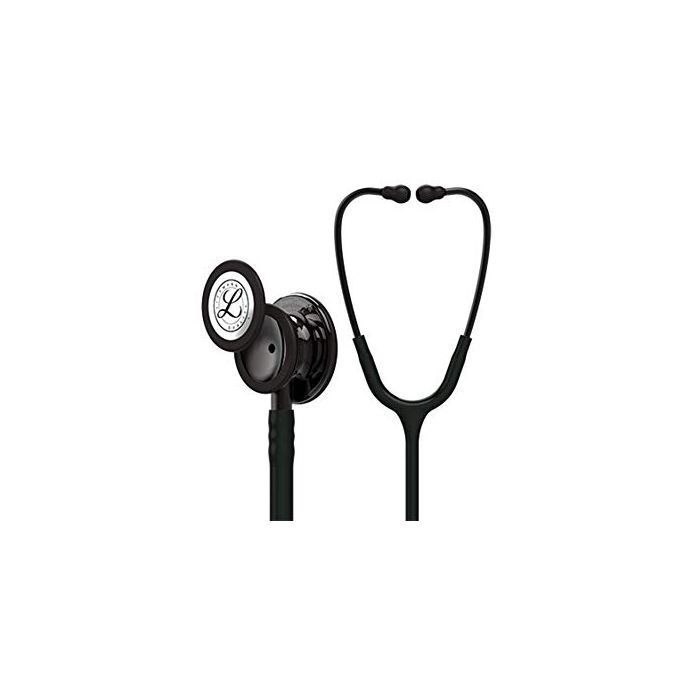 Littmann Stethoscope Classic III: Smoke Finish chest-piece with Black tubing 5811