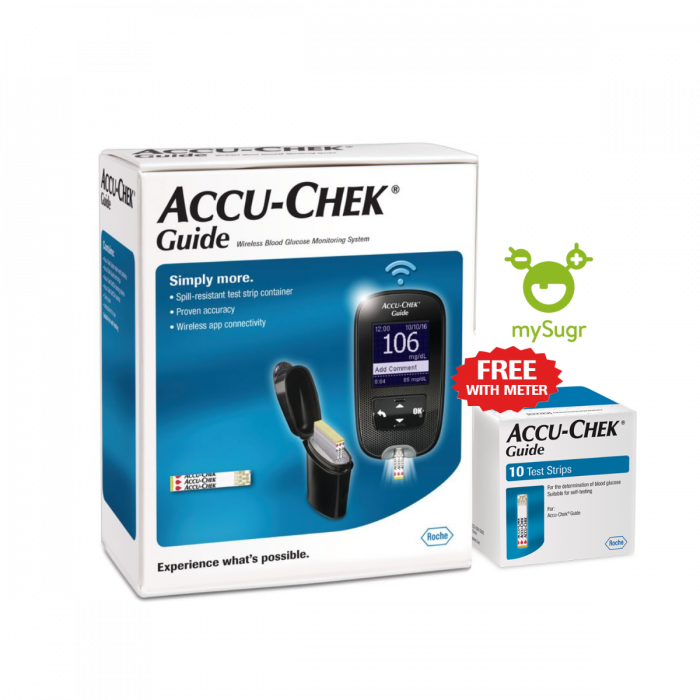 Accu-Chek Guide Meter (10 strips free)