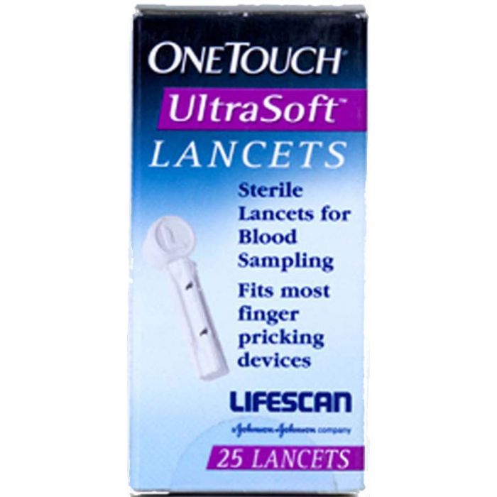OneTouch UltraSoft Lancets (25's) (1+1)