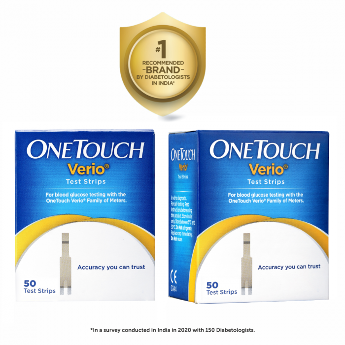 OneTouch Verio Test Strip 50s (Pack of 2)