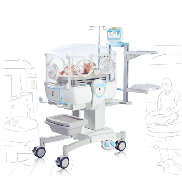 INC 200 Neonatal Intensive Infant Care Incubator 