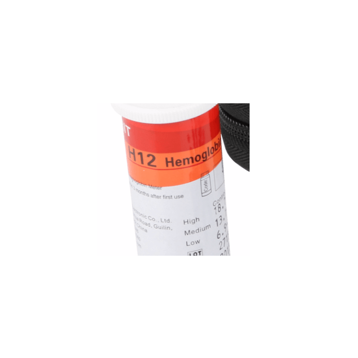 Accurex Urit12 Hemoglobin Meter Strips (Pack of 50 Tests)