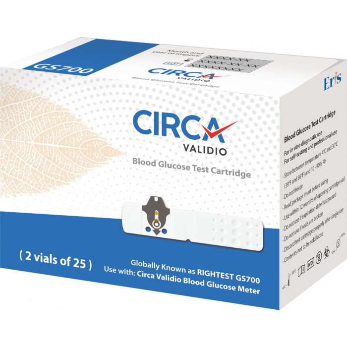 Circa Validio Blood Glucose Test Cartridge