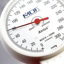 MDF Airius Palm Aneroid Sphygmomanometer - Professional BP Monitor- Grey (MDF848AR)