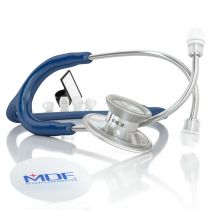 MDF Acoustica Lightweight Dual Head Stethoscope- Navy Blue (MDF747XP04)