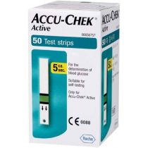 Accu chek Active Test strips (50) & Terumo Insulin Pen Needle (10 Needles) COMBO