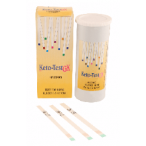 KETO-TEST GK Urine Strips (Pack of 100 Tests)