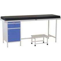 Classic Examination Table With Single Cabinet