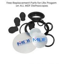 MDF ProCardial ERA Lightweight Cardiology Dual Head Stethoscope- All Black (MDF797XBO)