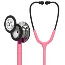 Littmann Classic III Stethoscope: Mirror Chestpiece, Pearl Pink Tube, Pink Stem and Smoke Headset, 27 inch, 5962