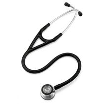 Littmann Cardiology IV Stethoscope, Standard Finish Chestpiece, Black Tube, 22 inch, 6151