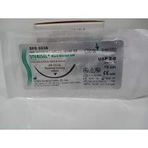 Peters Surgical SFS5036-3/8 Circle Reverse Cutting 2-0 45 mm 76 cm