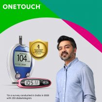 OneTouch Ultra Test Strips | Pack of 100 Test Strips with 50 OneTouch Ultrasoft Lancets | Blood Sugar Test Machine Testing Strips | Global Iconic Brand | For use with OneTouch Ultra 2 Glucometer & OneTouch Ultra Easy Glucometer