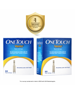 OneTouch Verio Test Strip 50s (Pack of 2)