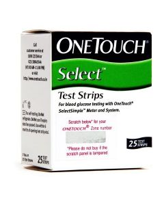 OneTouch Select ® Test Strips™(Box of 25)