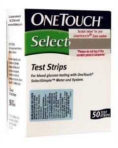 OneTouch Select Test Strips 100s Pack + 4 *25s OneTouch Ultrasoft Lancets
