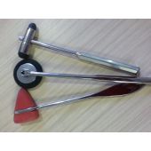 NEUROLOGICAL HAMMER SET WITH T- SHAPED,QUEEN SQUARE,CROME TAYLOR HAMMER