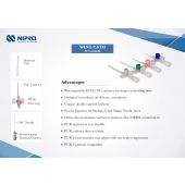 Nipro Intravenous Wing catheter PU (16G,45mm), Box of 100