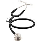 MDF MD One Stainless Steel Premium Dual Head Pediatric Stethoscope- Black (Noir Noir) (MDF777C11)