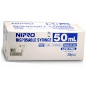 Nipro 50ml Syringe without Needle, Box of 30