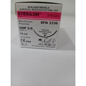 Peters Surgical SFN3336-3/8 Circle Reverse Cutting 2-0 45 mm 70 cm