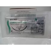 Peters Surgical SFS5037-3/8 Circle Reverse Cutting  1-0 45 mm 76 cm
