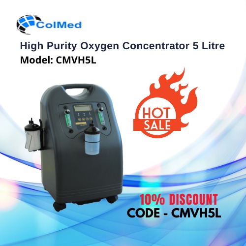 High Purity Oxygen Concentrator 5 Litre CMVH5L