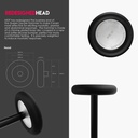MDF Queen Square Neurological Reflex Hammer - Black (MDF54511)
