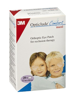 3M Opticlude Orthoptic Eye Patch 1539 Regular (5.7cm x 8cm) Box of 20