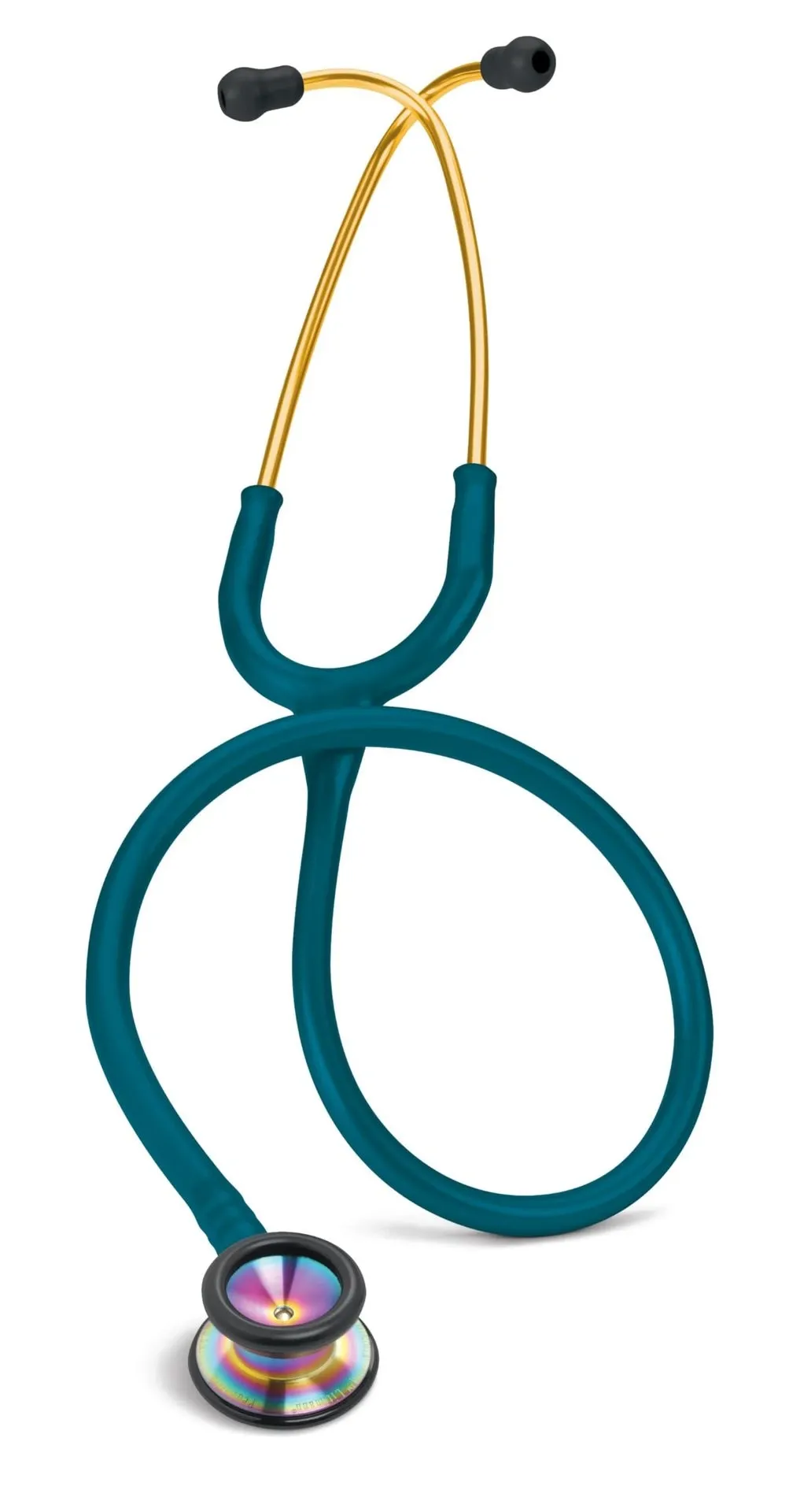 Littmann Classic II Paediatric Stethoscope 2153, Rainbow-Finish Chestpiece, Caribbean Blue Tube
