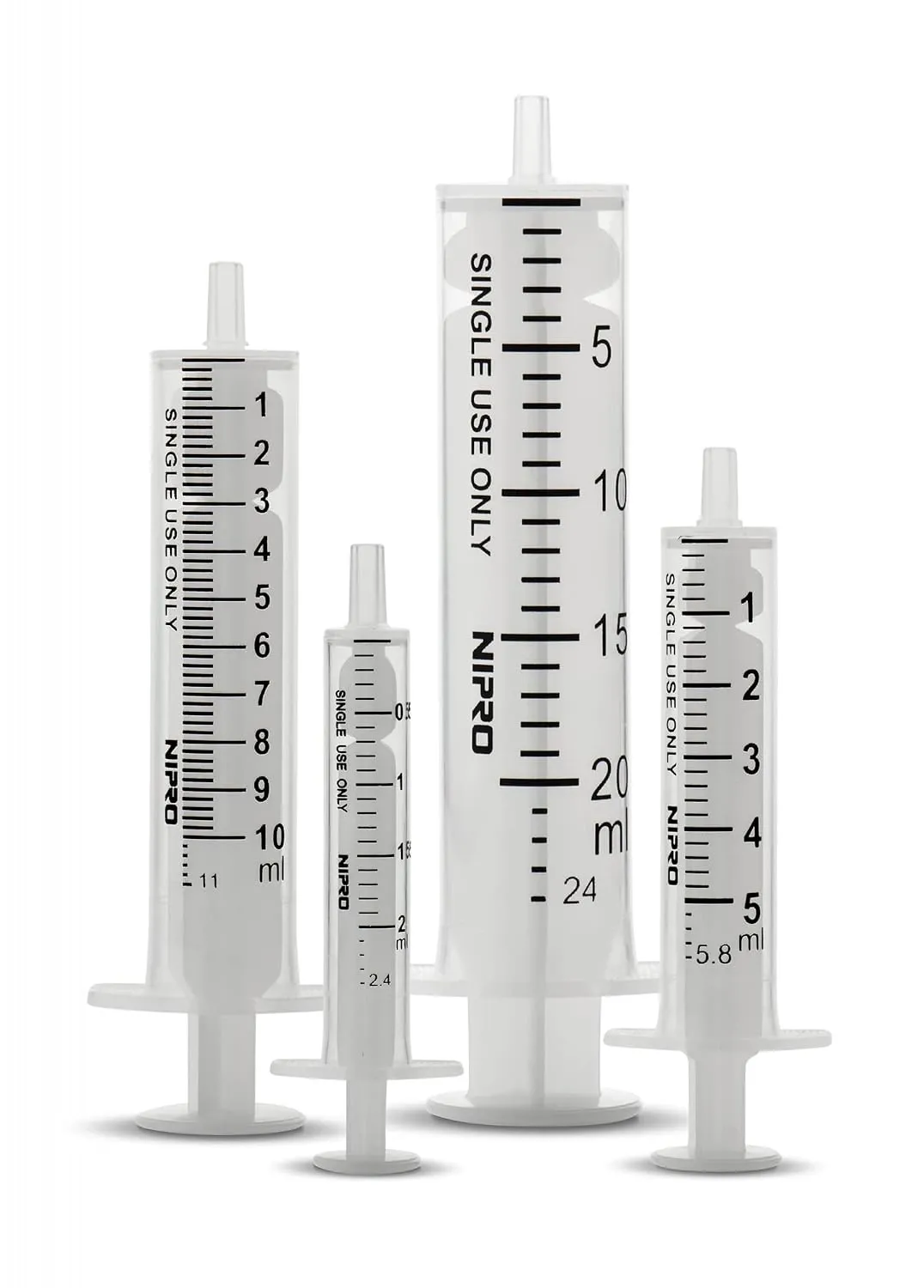 Nipro 2.5ml Syringe with Needle(27G,1.5), Box of 100