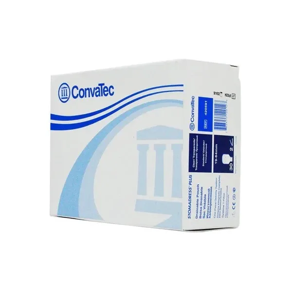 [CONVATEC_420591] Convatec 420591 Cut-to-fit, Stomahesive®Skin Barrier, with 1-sided Comfort Panel, Transparent, 19-64mm (¾" - 2½"), box of 30