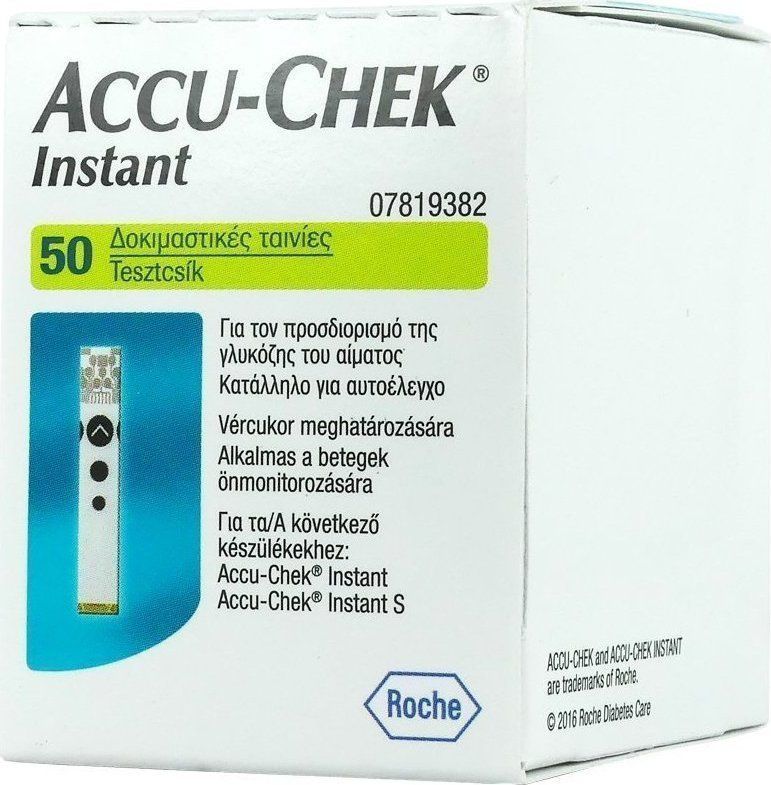 Accu-Chek Instant Test Strips (Box of 50)