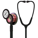 Littmann Stethoscope Classic III: Black w/ Rainbow Chest-Piece 5870