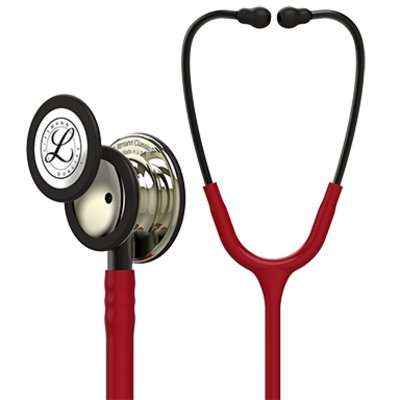 [LITT_5864] Littmann Stethoscope Classic III: Champagne Chestpiece, Burgundy Tube, 27 inch, 5864