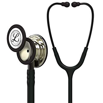 [LITT_5861] Littmann Stethoscope Classic III: Champagne Chestpiece, Black Tube, 27 inch, 5861
