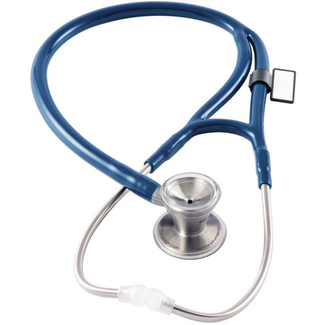 [MDF_STETH_MDF79710] MDF Classic Cardiology Dual Head Stainless Steel Stethoscope - Royal Blue (Malibu) (MDF79710)