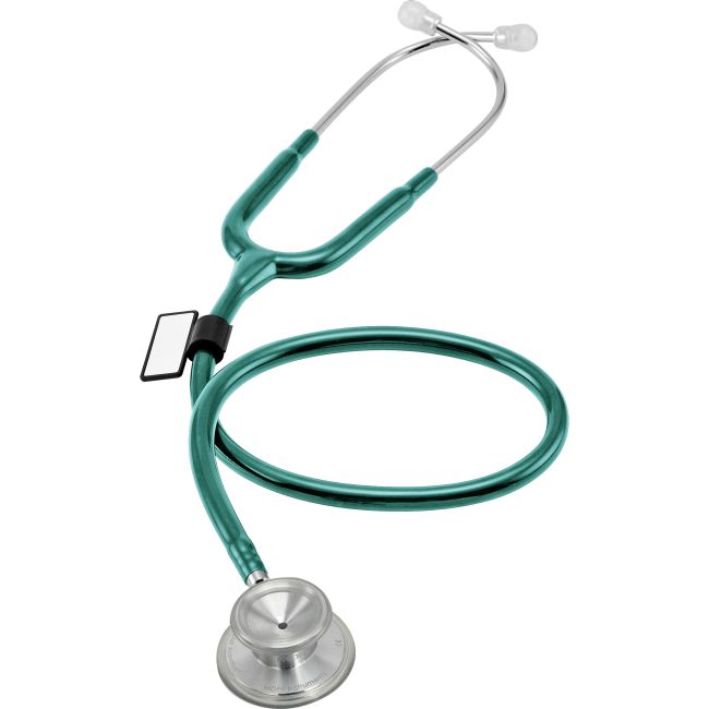 [MDF_STETH_MDF747XP09] MDF Acoustica Lightweight Dual Head Stethoscope- Aqua Green (MDF747XP09)