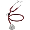 MDF Acoustica Lightweight Dual Head Stethoscope- Burgundy (MDF747XP17)