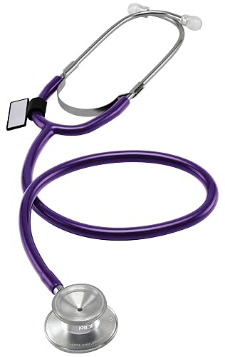 MDF Dual Head lightweight Stethoscope - Purple (Purple Rain) (MDF74708)