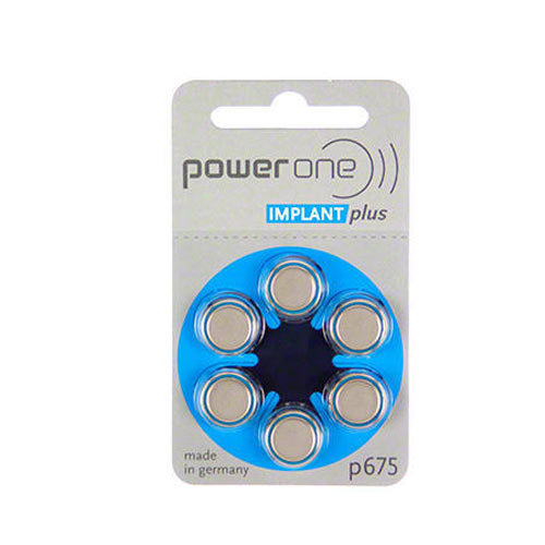 [COCHLEAR_DISP_BATT_POWERONE_P675_B454122] Cochlear P675 Disposable Battery Powerone B454122