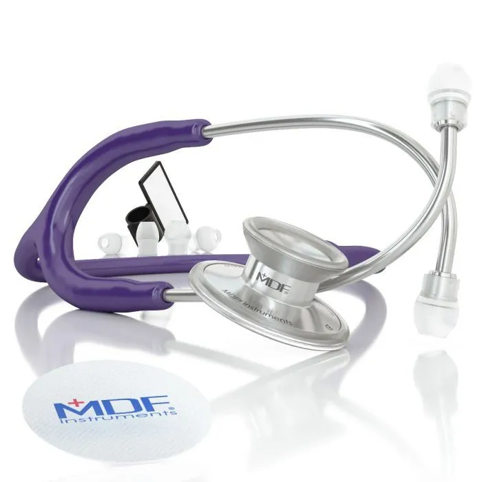[MDF_STETH_MDF747XPC08] MDF Acoustica Stethoscope Pediatric- Purple (MDF747XPC08)