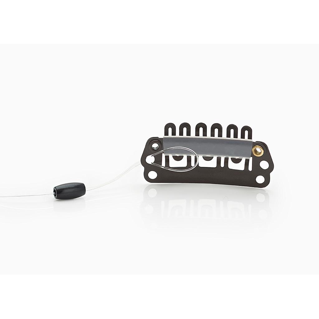 [COCHLEAR_NUCLEUS_SAFETY_LINE_HAIR_CLIP_5PK_BLACK_P785309] Cochlear Nucleus Safety Line Hair Clip 5PK (Black) P785309