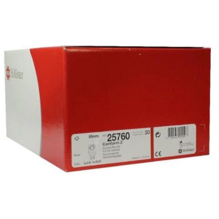 [HOLLISTER_25760_Each] HOLLISTER 25760 DRAINABLE POUCH LOCKNROLL WITH FLTR 55 MM Each