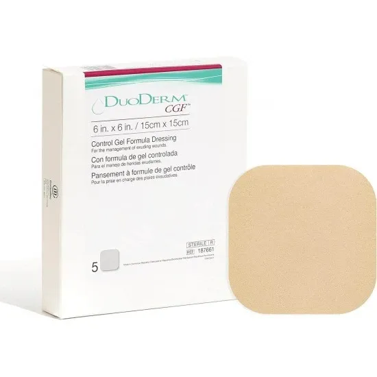 Convatec 187661 Duoderm Cgf Drs 15X15Cm NAI Pack of 5