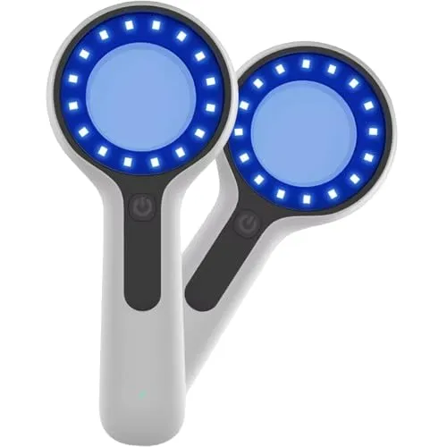 [Colmed_Woods_Lamp] ColMed Woods Lamp UV Skin Analyzer – Rechargeable Facial Skin Detector & Magnifying Lamp | Professional Skin Analysis Machine for Acne, Pigmentation, Oil & Hydration Check
