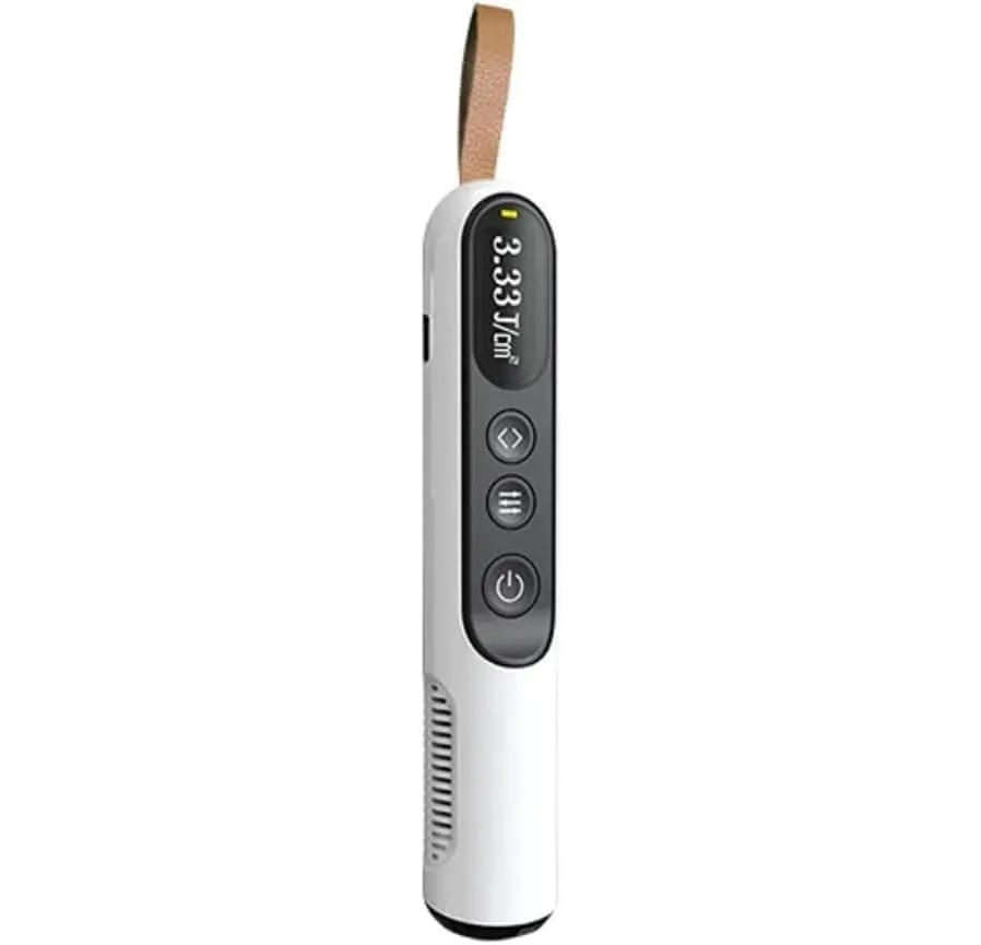 UVThera 308nm LED UVB Pen— Handheld Targeted Light Therapy Device for Vitiligo & Psoriasis | Compact Home Use UVB Device with LCD Timer