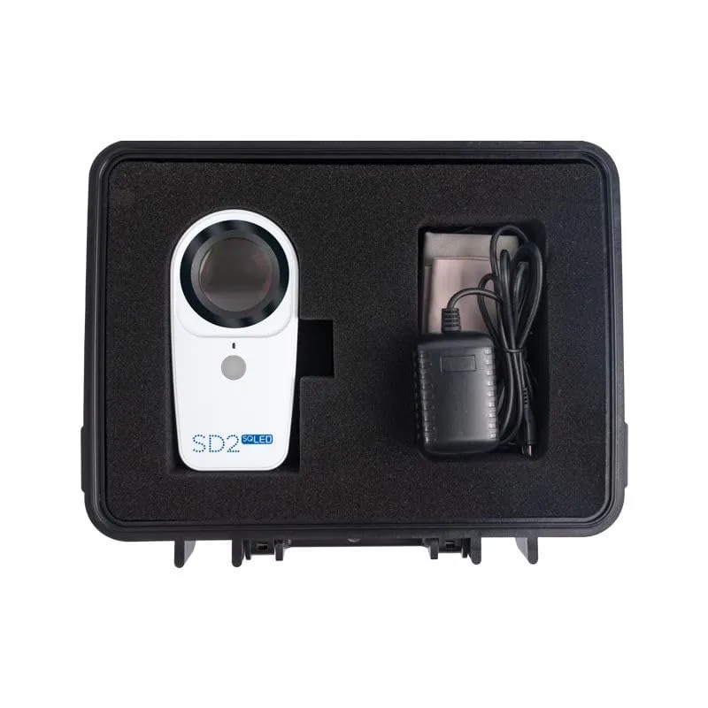 [Colmed_Sigma_Dermatoscope_SD2] ColMed - SIGMA SD2 Professional Dermoscopy Device – Portable Handheld Dermatoscope Skin Analyzer for Dermatologists, Skin Examination, Lesion Observation & Clinical Inspection